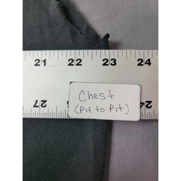 Vtg 1998 CD 106 Radio Station 10 Years of Rock Wolf Muscle Tee Cut Black Large - Picture 6 of 8